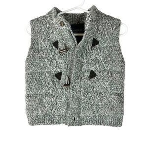 Mayoral Baby Boy's Gray Cable Knit Winter Vest